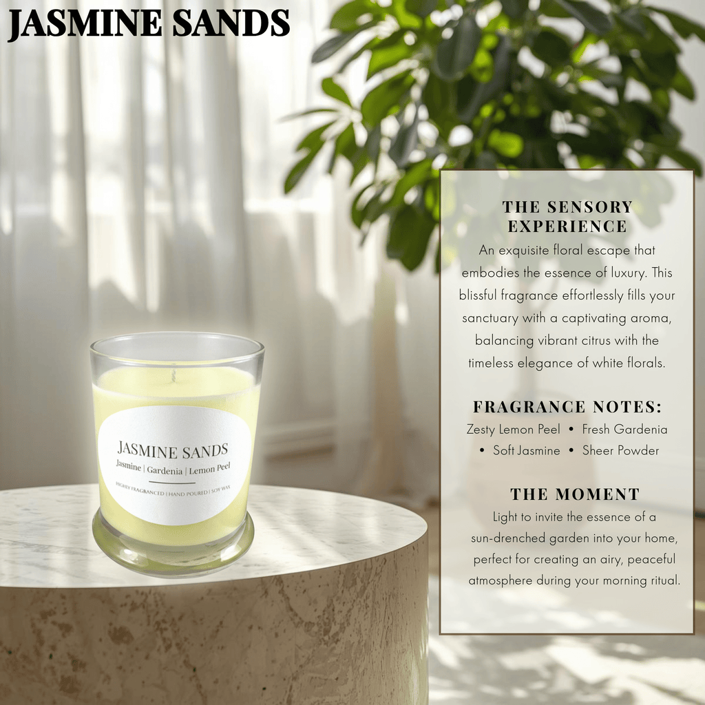 Jasmine Sands | Premium Soy Candle