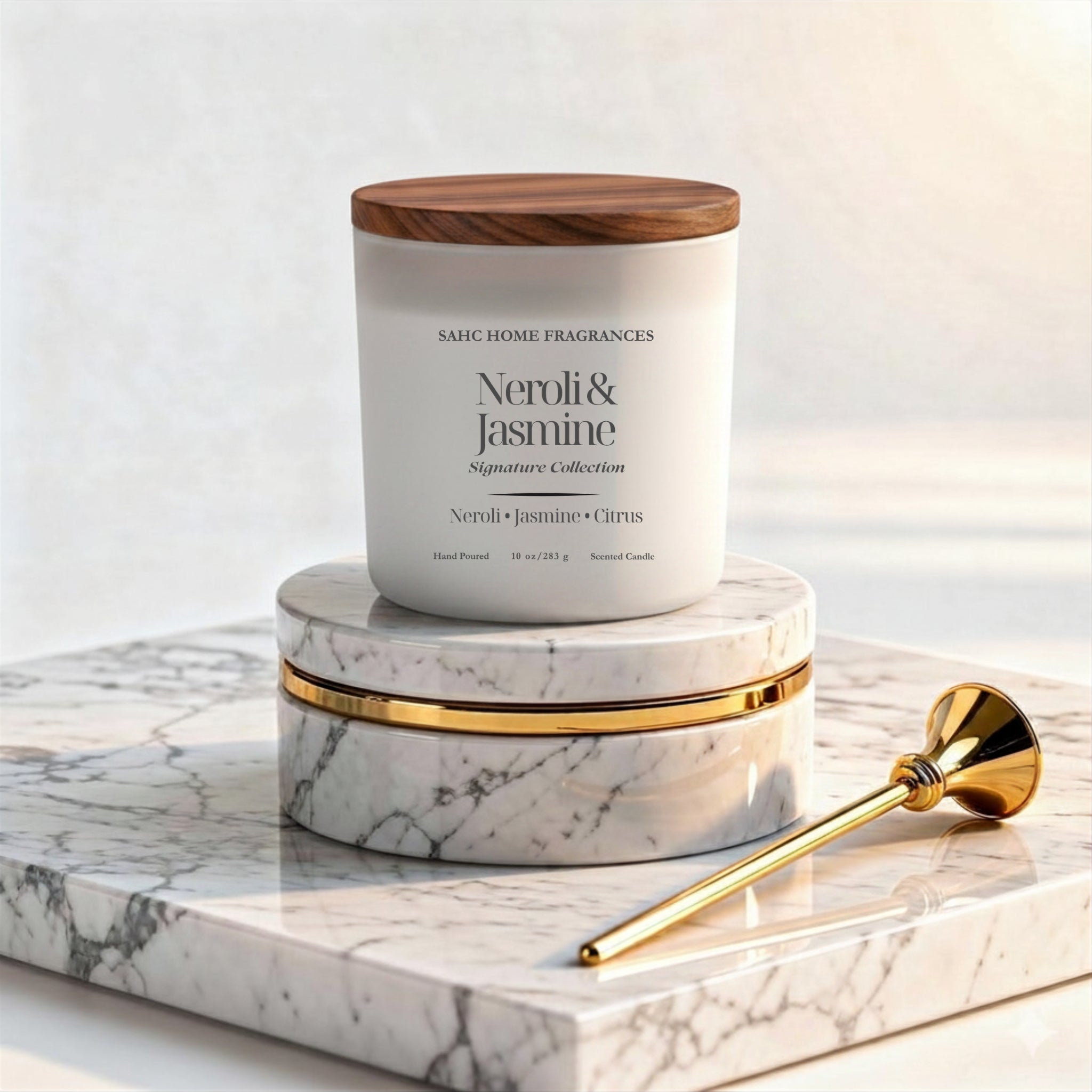 Neroli & Jasmine | Luxury Fragrance Candle